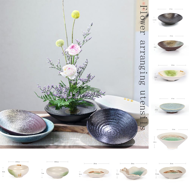 Ikebana Vase Kenzan - 일본 개구리 꽃병 세라믹 꽃다발, 이케바나