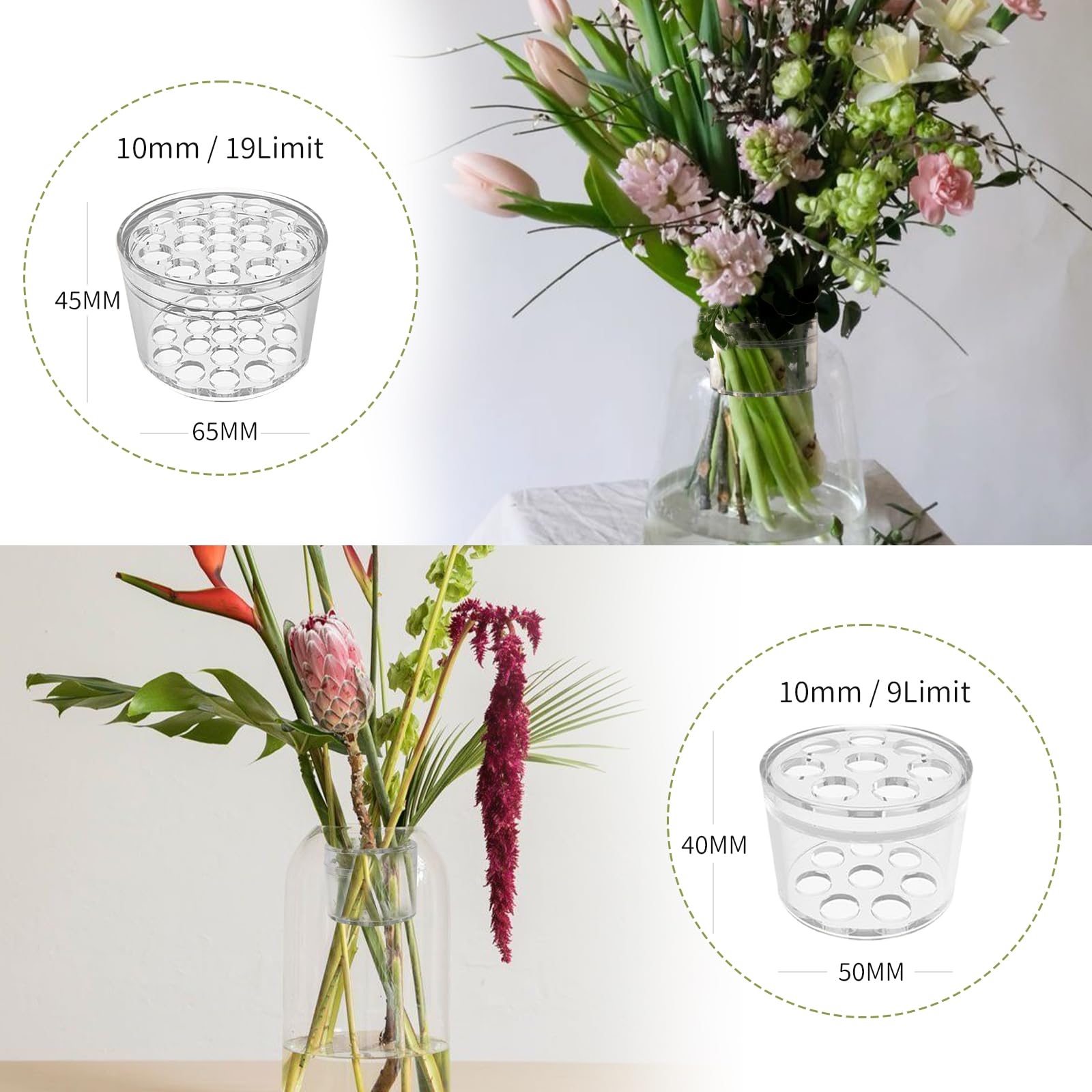 새로운 스파이럴 이케바나 스템 홀더, 꽃병용 플로럴 그 - Ikebana Vase Kenzan 리뷰 및 가격