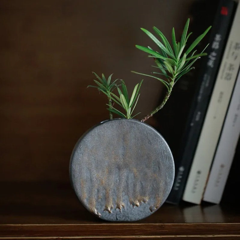 추상적인 이케바나 도자기 화병 의식 장식 일본식 꽃꽂이 - Ikebana Vase Kenzan 리뷰 및 가격