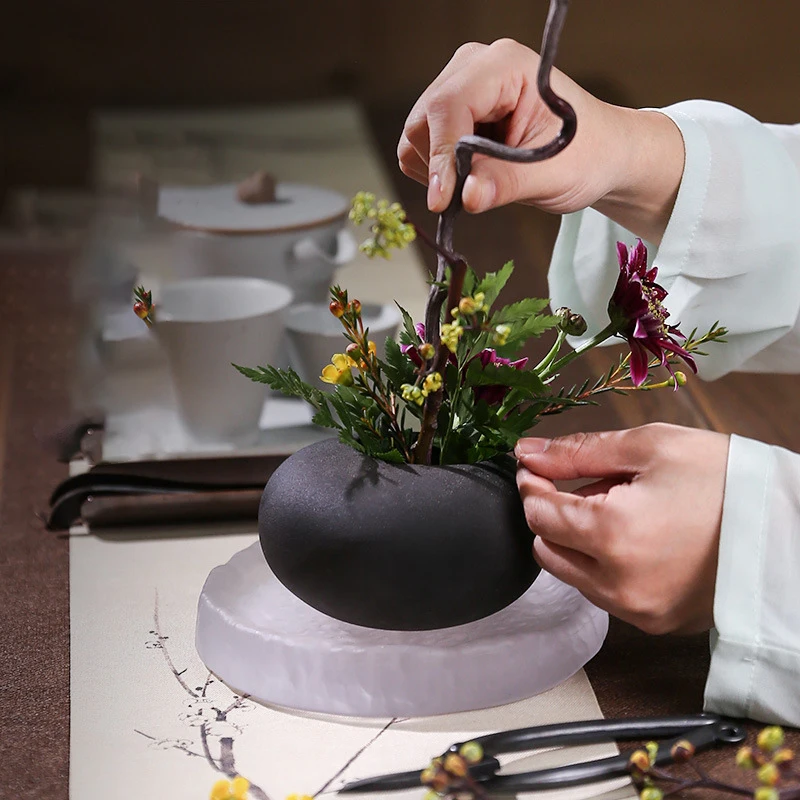 일본 개구리 세라믹 꽃병 이케바나 일본 이케바나 꽃꽂이 - Ikebana Vase Kenzan 리뷰 및 가격