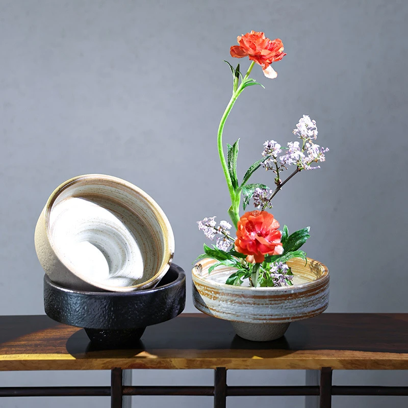 일본 개구리 도자기 꽃병, 꽃꽂이 그릇, 겐잔 꽃다발, - Ikebana Vase Kenzan 리뷰 및 가격